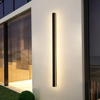 Buitenlamp Wandlamp LED Zwart Aluminium IP65 30-200cm Modern