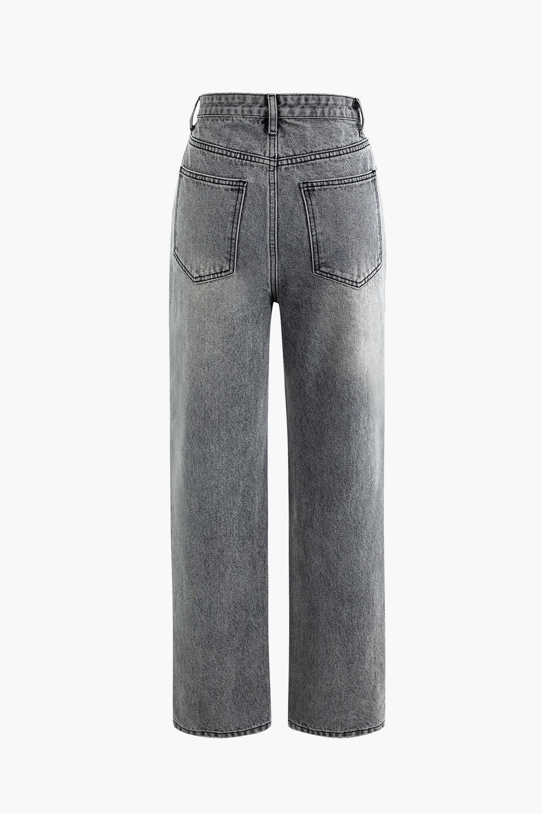 Dames Skinny Jeans Asymmetrische Taille Slanke Fit