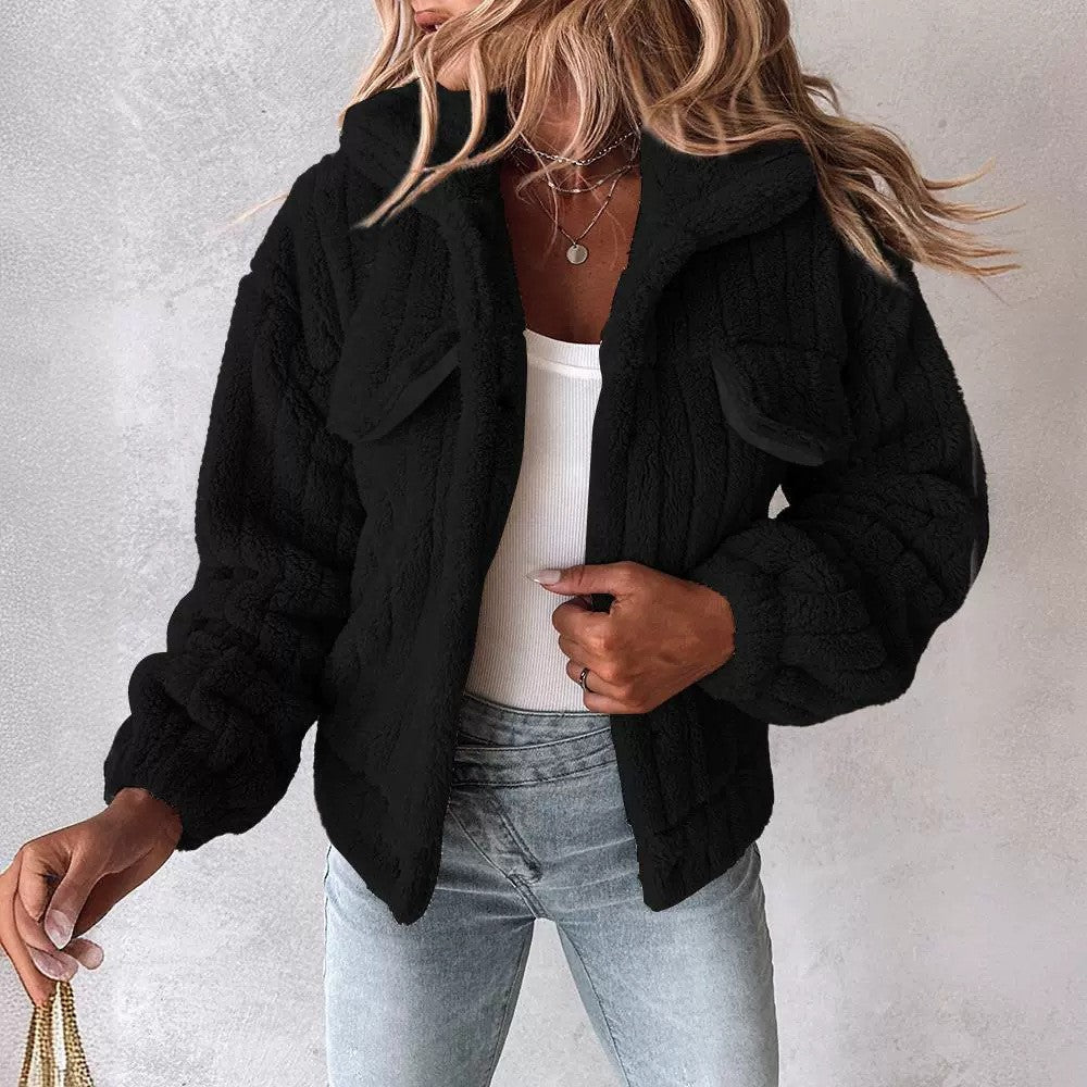 Dames Teddyjas Warm Zacht Bontlook