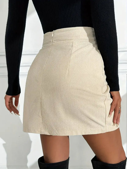emmer Rok Zwart Hoge Tail Lange Rok Elegant Jurk Stijl