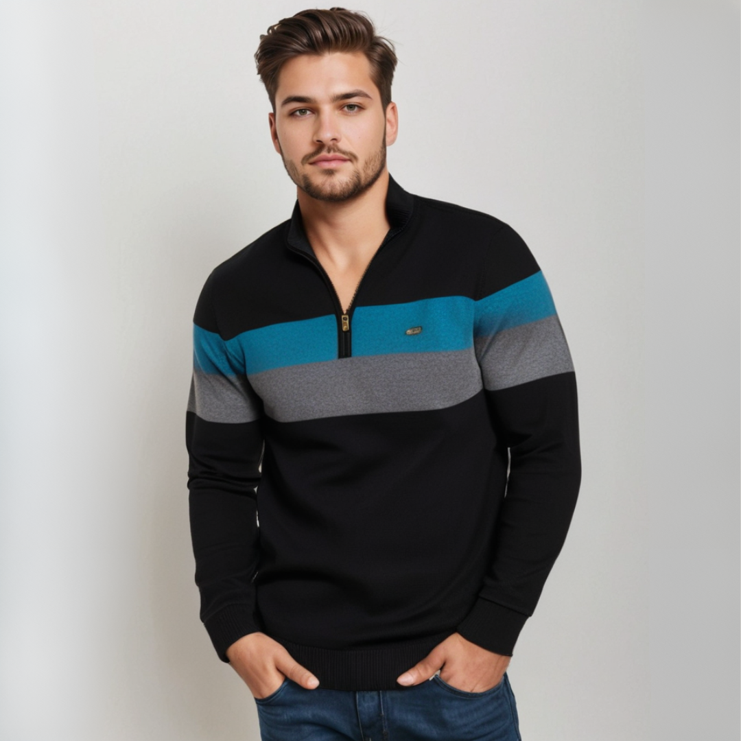 Lorenzo | Elegante Streepjes Trui - StudioMarella
