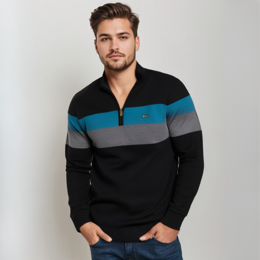 Lorenzo | Elegante Streepjes Trui - StudioMarella