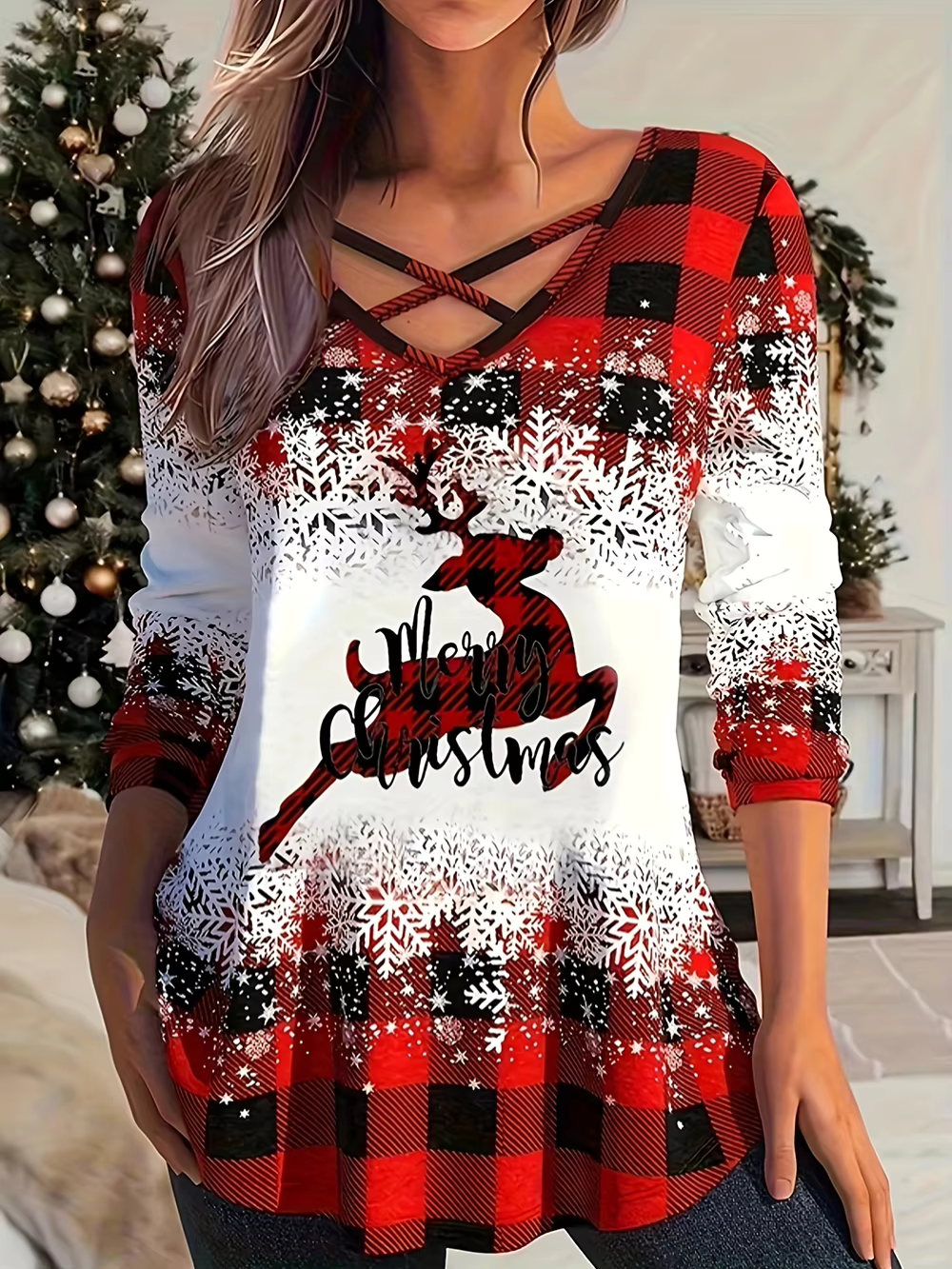 Kersttrui voor Vrouw Lea - StudioMarella