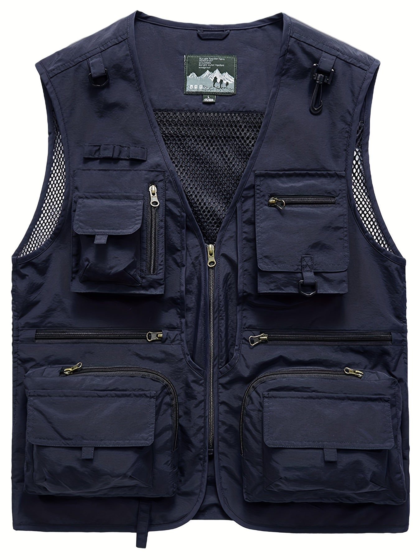 Dunne Heren Gilet met Ritszakken