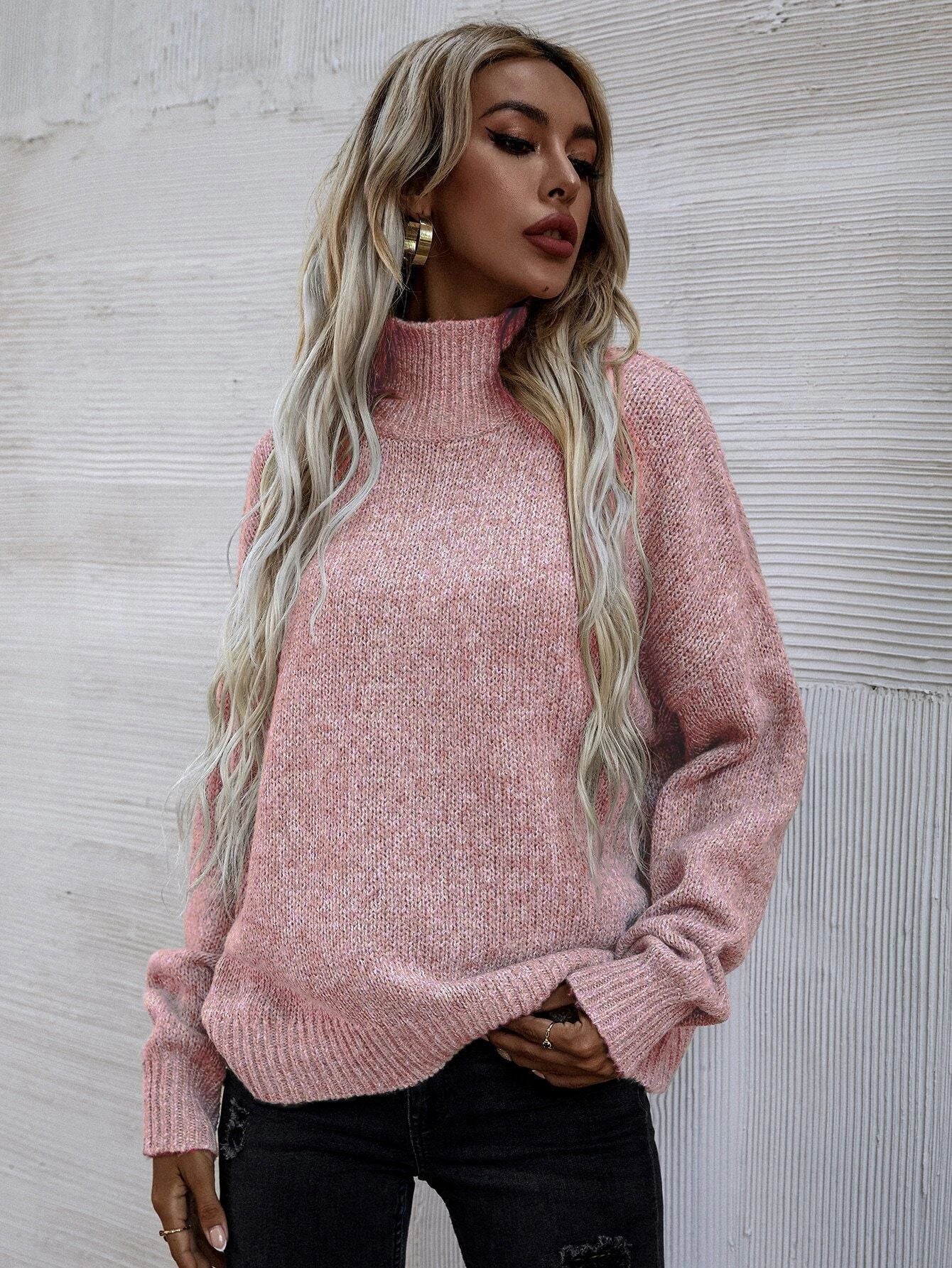 Dames Trui Rond Hals Gebreid Elegante Basisstijl