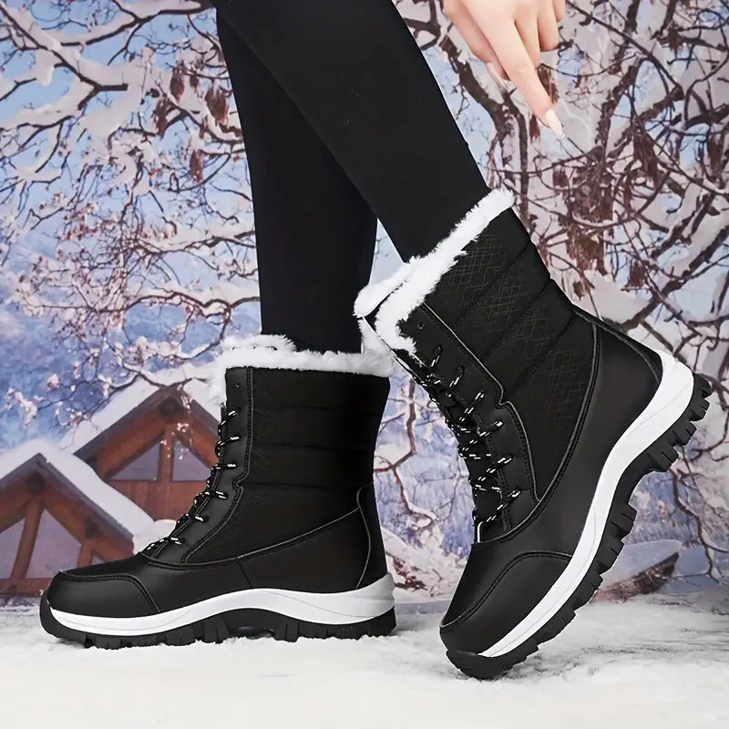 Dames Snowboots Waterdicht Geïsoleerd met Antislip Zool