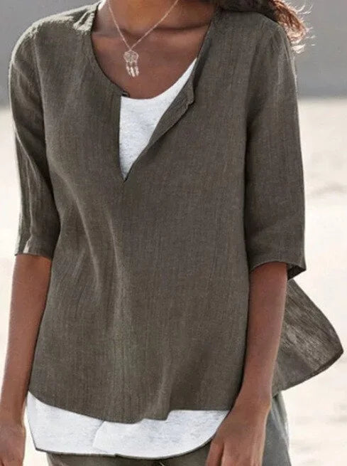 Vrouwelijke Casual Elegante Blouse - StudioMarella