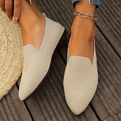 Gebreide Loafers voor Dames Zacht en Warm