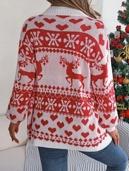 Kerstrui Gebreid Warme Kerstkleding