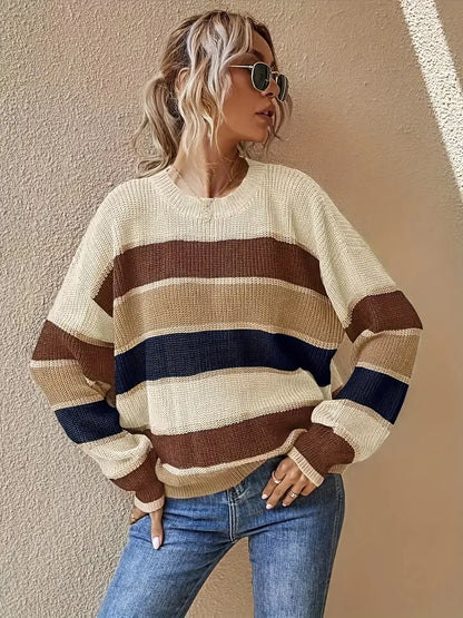 Mannen Crewneck Trui Kleurrijke Sweatshirt