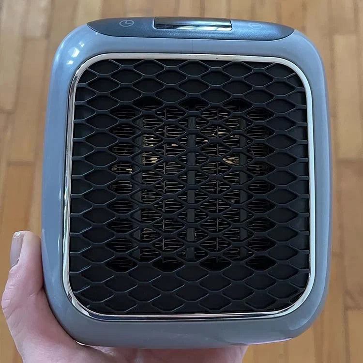 Draagbaar Verwarmingsapparaat 800W Compact Snelverwarming Ruimteverwarmer met Timer en Kantelbeveiliging