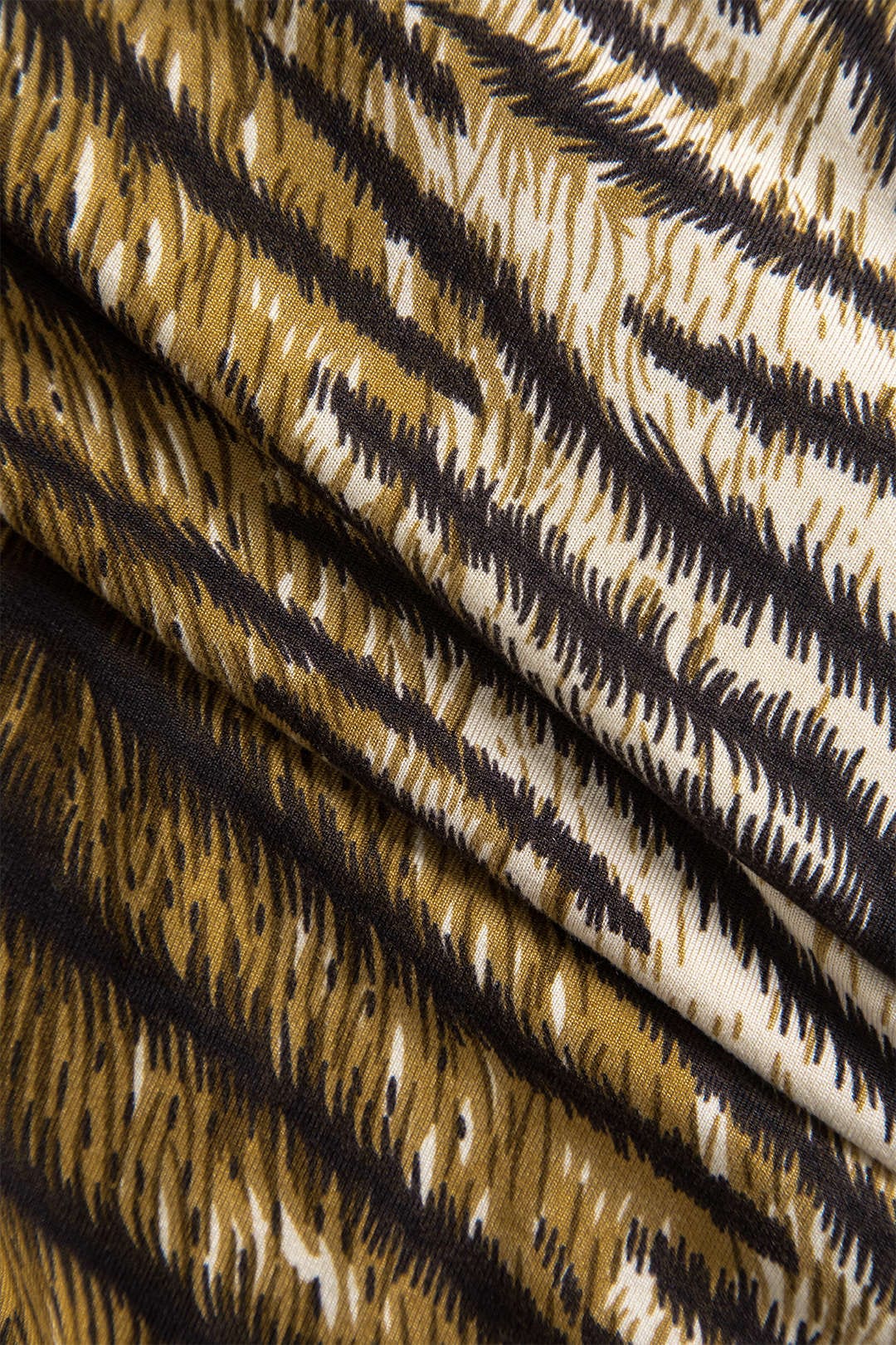 Jurk Luipaard Print Midi Stijlvolle Jurk voor Vrouw