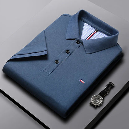 Heren Poloshirt Klassiek van Koos Comfortabel Katoen