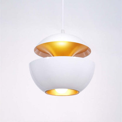 Elegante LED Plafondlamp Zwart-Wit Modern Design Rond Aluminium Eethoek Slaapkamer Woonkamer Warm Dimbaar Licht Scandinavisch Interieur Stijlvol