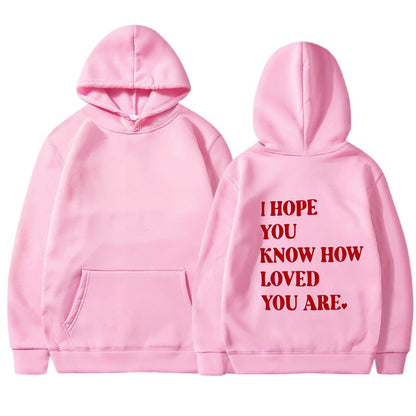 Dames Hoodie Zwart met Self Love Print Trendy Design