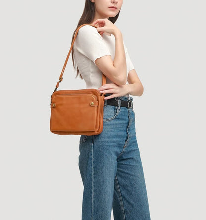 Luxe Lederen Schouder tas voor Dames
