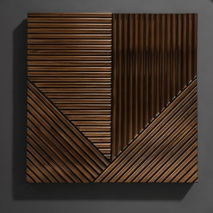 Adira Houten Wandpanelen Met Geometrisch Design Voor Stijlvolle Accentmuren