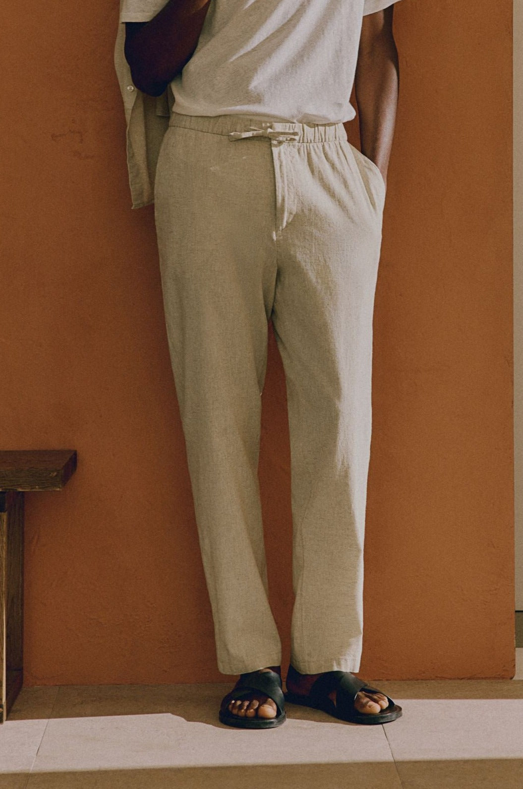 Herenbroek Met Koord - Casual en Elegante Stijl