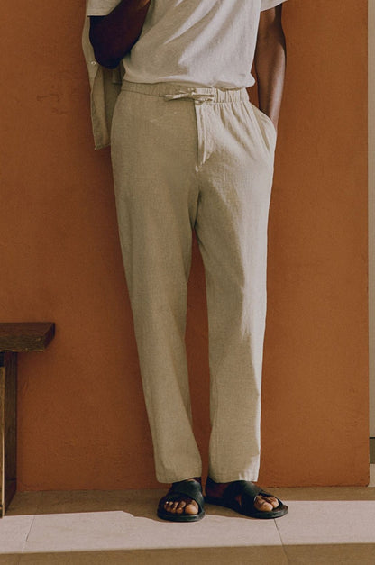 Herenbroek Met Koord - Casual en Elegante Stijl