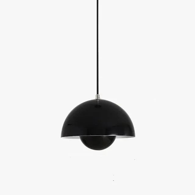 Moderne glazen hanglamp met zachte lichtval – minimalistisch design