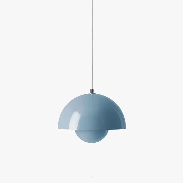 Moderne glazen hanglamp met zachte lichtval – minimalistisch design