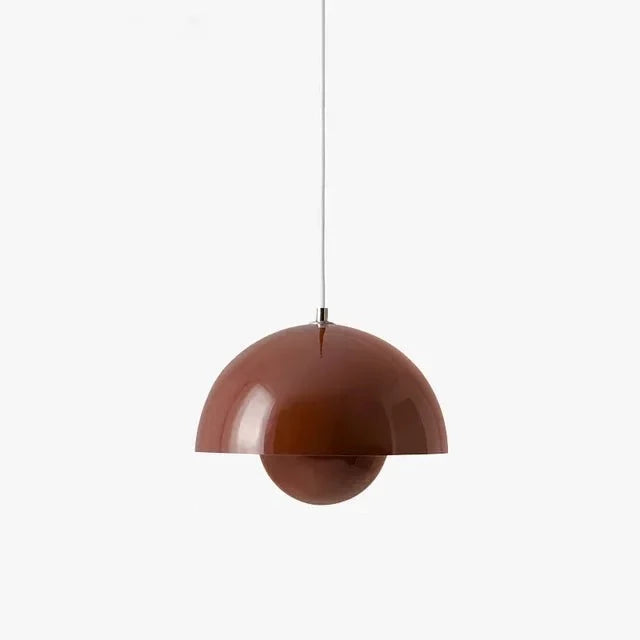 Moderne glazen hanglamp met zachte lichtval – minimalistisch design