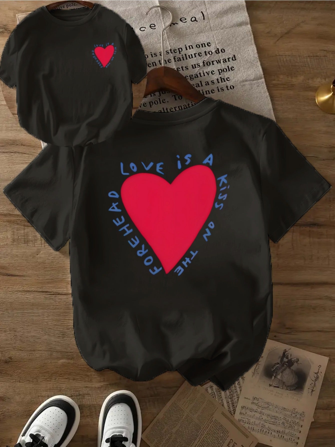 Dames T-shirt Katoen Regular Fit Met Print