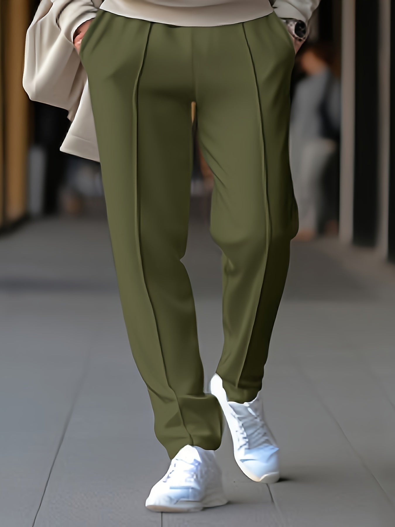 Heren Vrijetijdsbroek Zacht en Comfortabel Casual Model