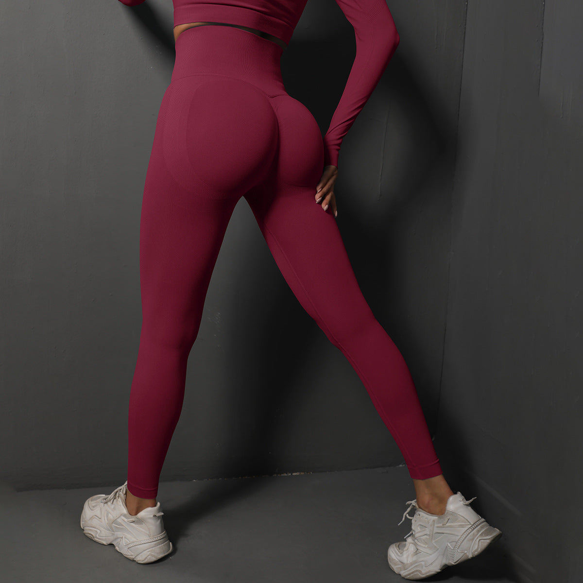 Dames Sportlegging Hoge Taille Elastisch Zwart -> Dames Elastische Sportlegging Hoge Taille Zwart