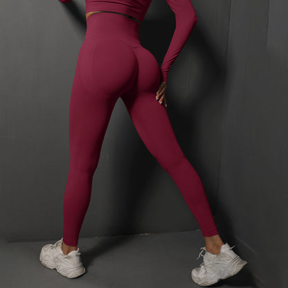 Dames Sportlegging Hoge Taille Elastisch Zwart -> Dames Elastische Sportlegging Hoge Taille Zwart
