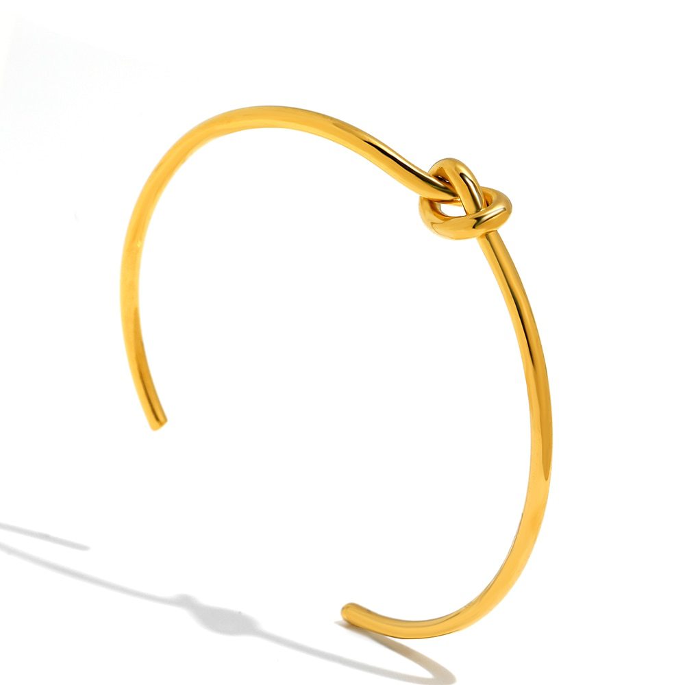 Dames Armband Zilverkleurig Roestvrij Staal Liefdesknoop