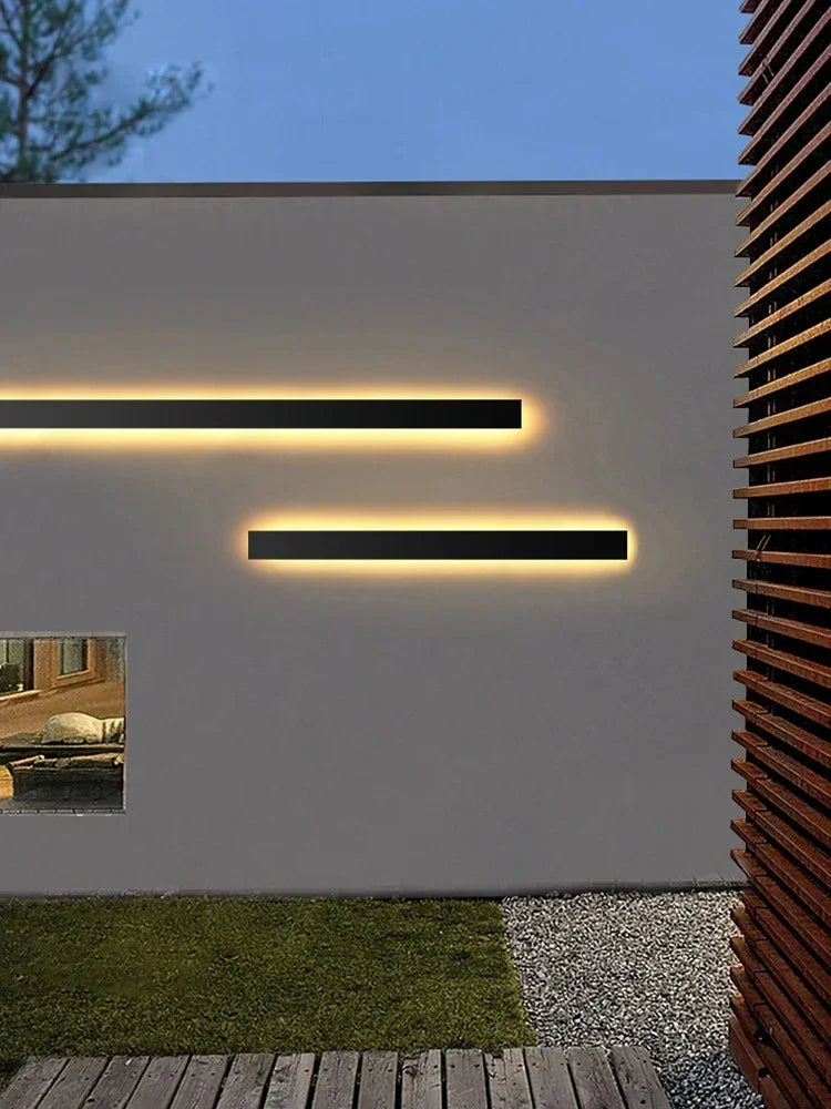 LED Wandlamp Buiten Binnen IP65 Waterdicht 30cm tot 120cm Minimalistisch Modern