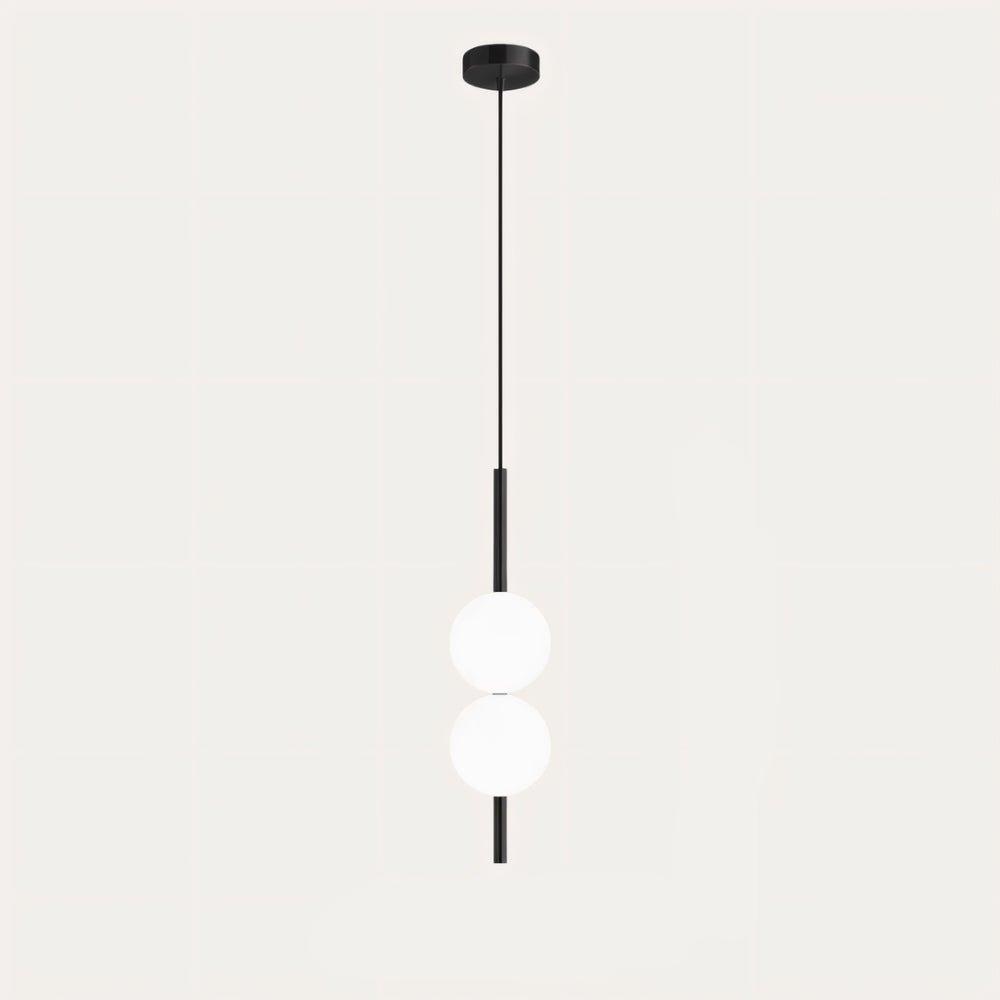 Sansoti | Moderne Hanglamp van Glas & Metaal – Scandinavisch Design (1 of 2 Lichtpunten)