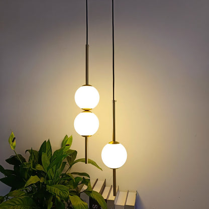Sansoti | Moderne Hanglamp van Glas & Metaal – Scandinavisch Design (1 of 2 Lichtpunten)