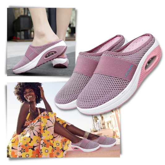 Orthopedische Instappers voor Dames Luchtgeveerd Comfortabel Zacht Slip-On