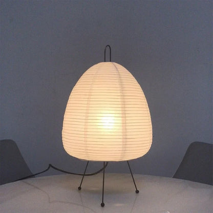 Japanse Vloerlamp Rijstpapier Minimalistisch Design E27 47cm Wit