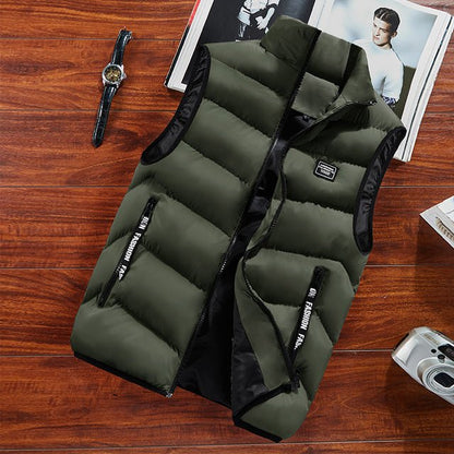 Bodywarmer Warm Gewatteerd voor Buiten Activiteiten