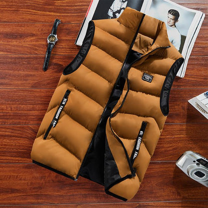 Bodywarmer Warm Gewatteerd voor Buiten Activiteiten