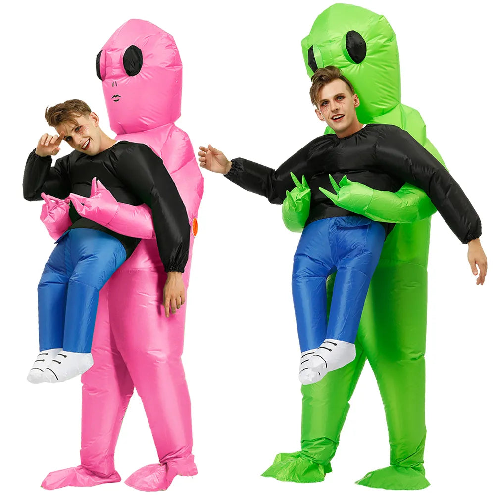 Alienkostuum voor Kinderen en Volwassenen Feestkleding - StudioMarella