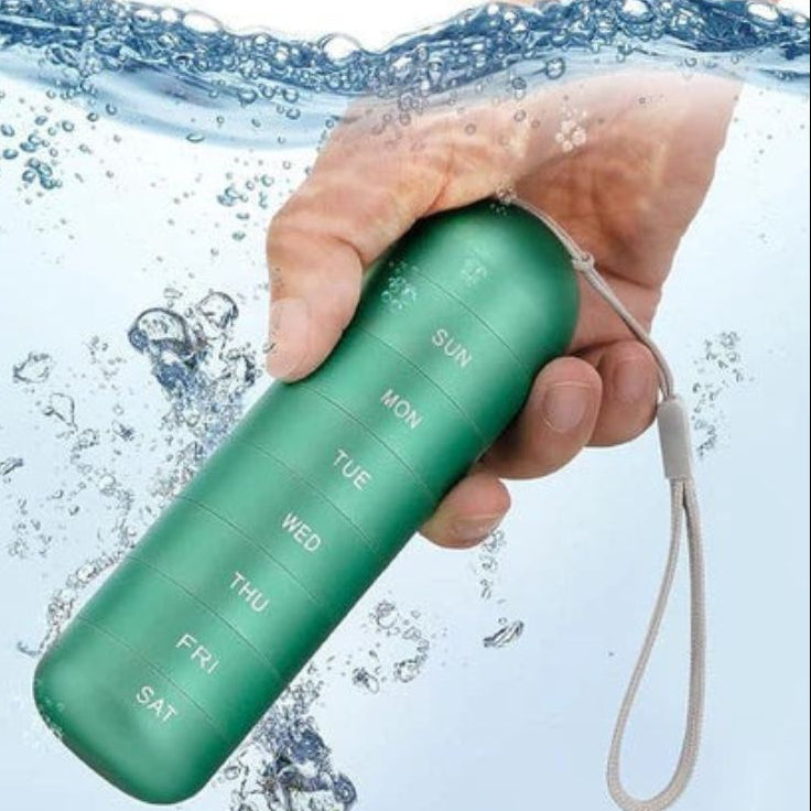 Pillendoos Aluminium 7 Vakken Waterdicht Compact Voor Reizen