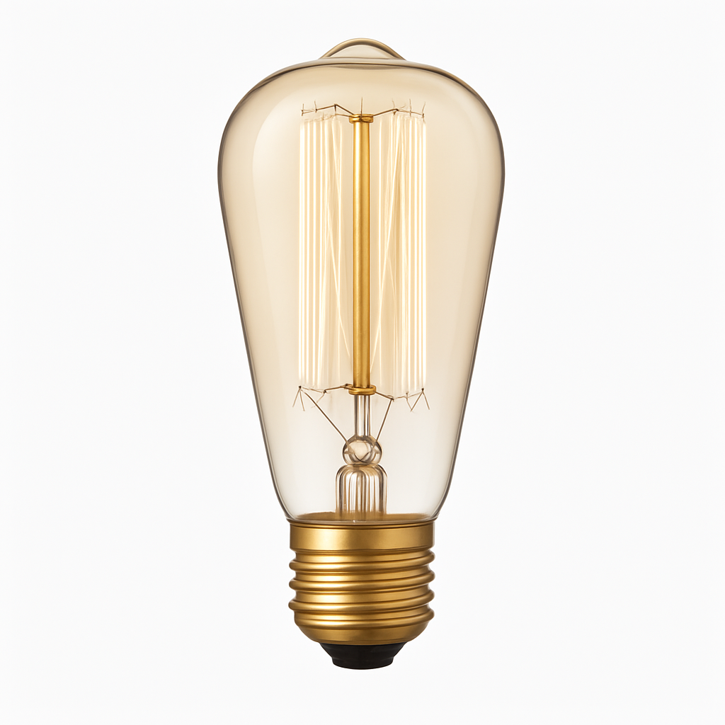 Edison Lamp E27 40W Filament Warm Woonkamer Slaapkamer Vintage Gloeilamp Retro Decoratief Industrieel Interieur