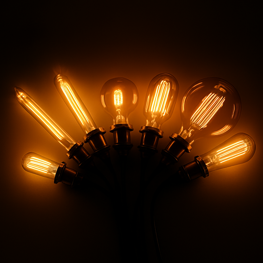 Edison Lamp E27 40W Filament Warm Woonkamer Slaapkamer Vintage Gloeilamp Retro Decoratief Industrieel Interieur