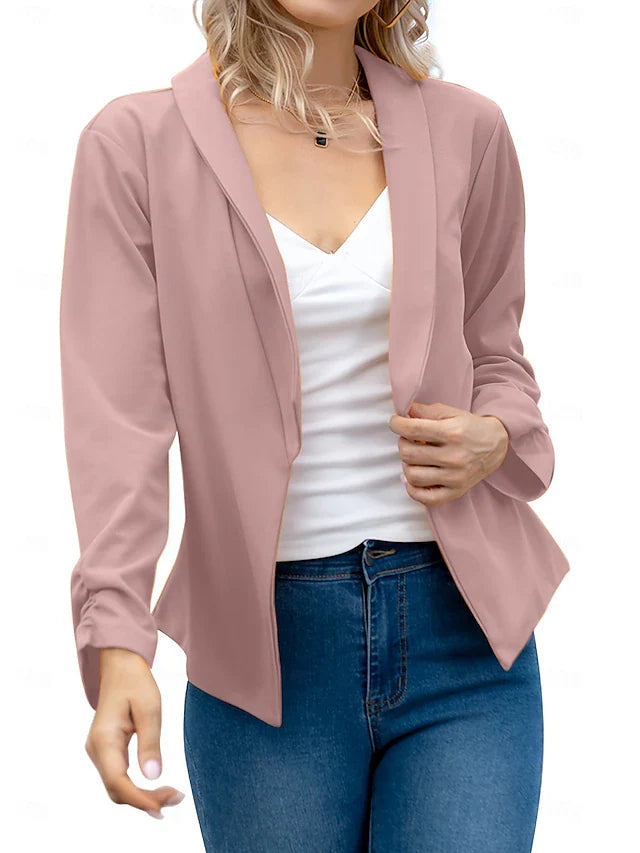 Elegante Dames Blazer Sartoriaal Maatwerk Stijl
