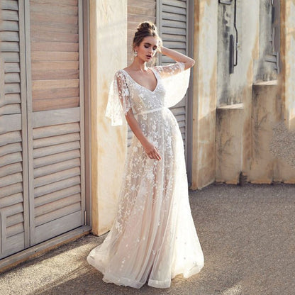 Elegante Bruidsjurk Romantisch en Chic - StudioMarella