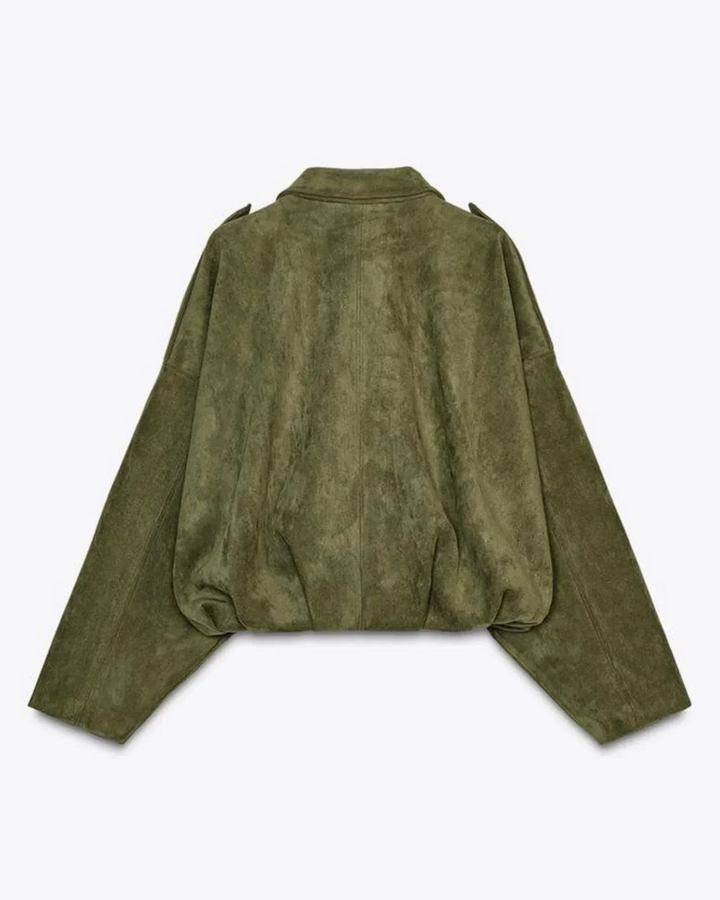 Dames Leren Jas Suède Stijlvol en Trendy