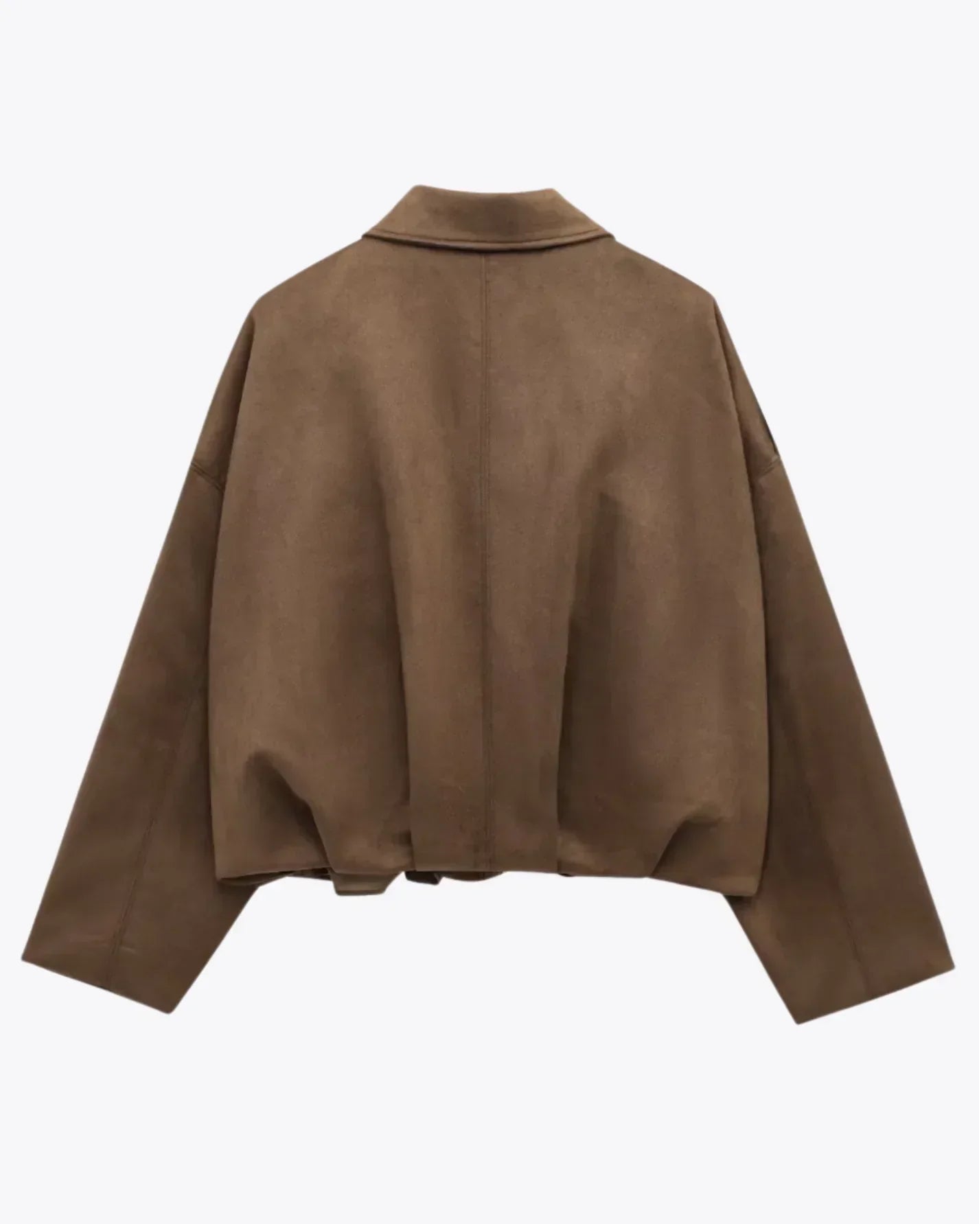 Dames Leren Jas Suède Stijlvol en Trendy