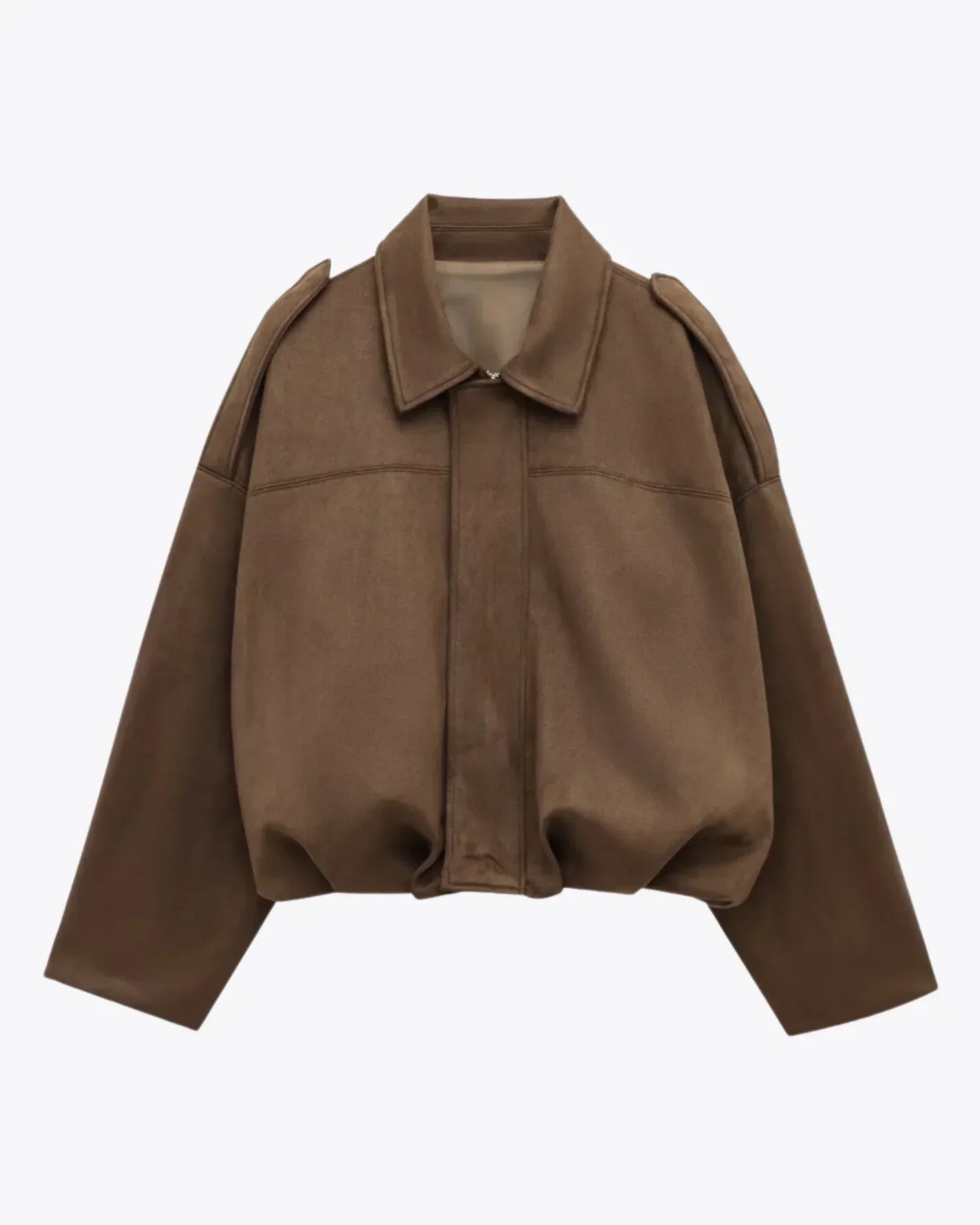 Leren Jas Dames Suède Elegant Trendy Design