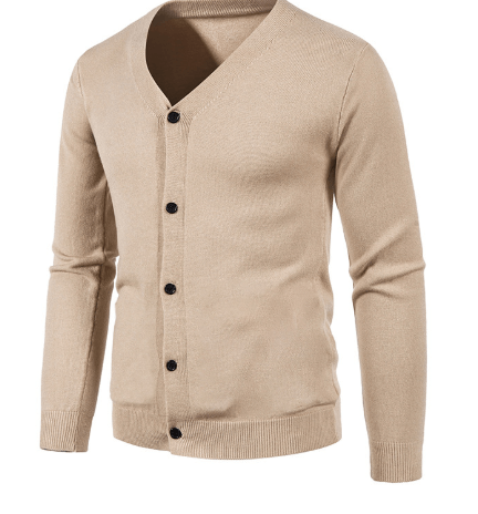 Heren Vest Warm en Casual met V-hals voor Herfst en Winter