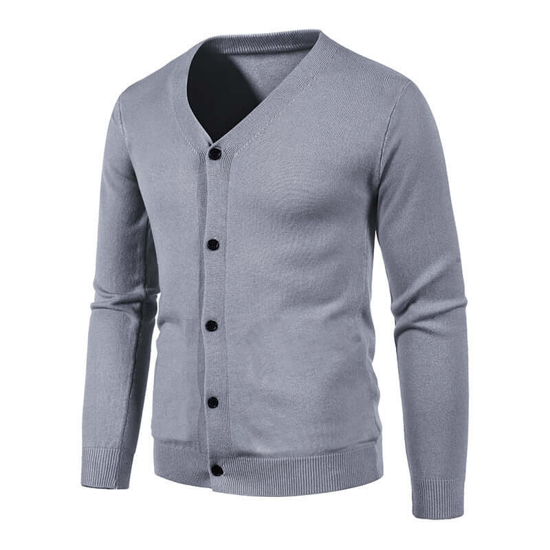 Heren Vest Warm en Casual met V-hals voor Herfst en Winter