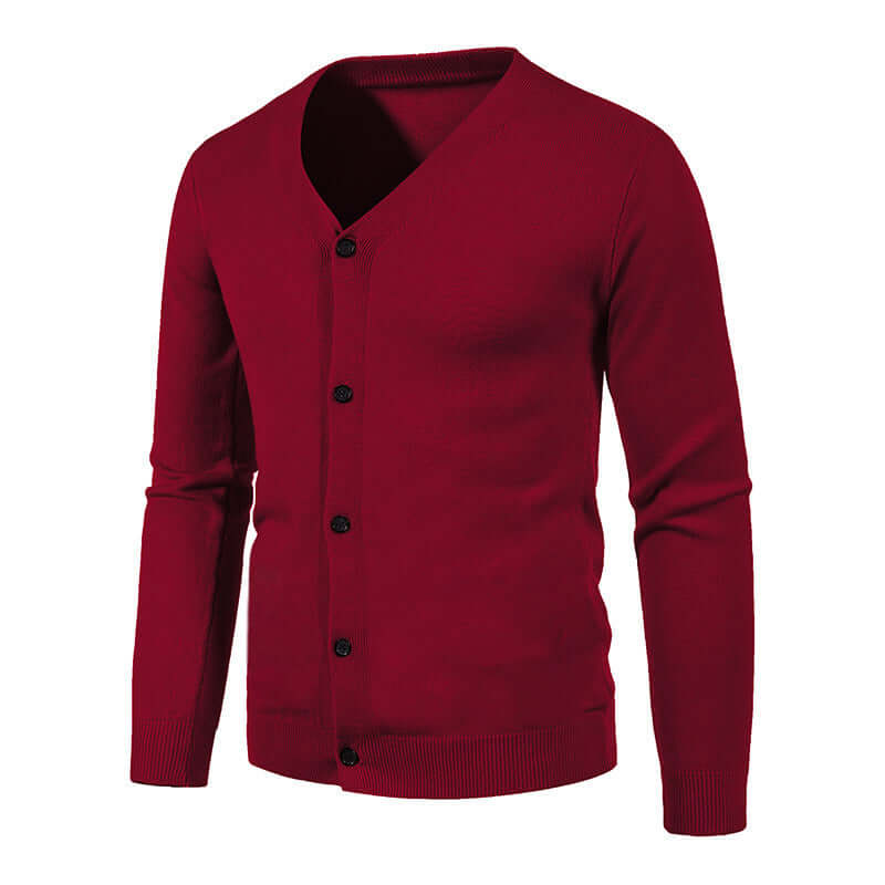 Heren Vest Warm en Casual met V-hals voor Herfst en Winter